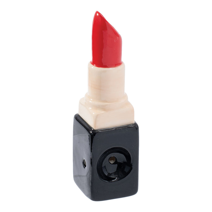 Ceramic Pipe Wacky Bowlz Lipstick 3.75" - Wacky Bowlz