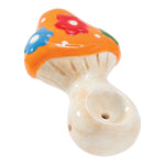 Ceramic Pipe Wacky Bowlz Flower Mushroom 3.75" - Wacky Bowlz