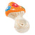 Ceramic Pipe Wacky Bowlz Flower Mushroom 3.75" - Wacky Bowlz