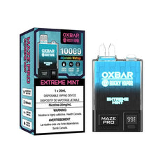 *EXCISED* RTL -  Oxbar Maze Pro 10K Extreme Mint - Oxbar