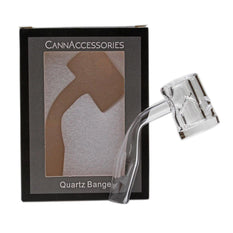 Glass Concentrate Accessory CannAccessories Reactor Quartz Banger 14mm Male 45 Degree - CannAccessories