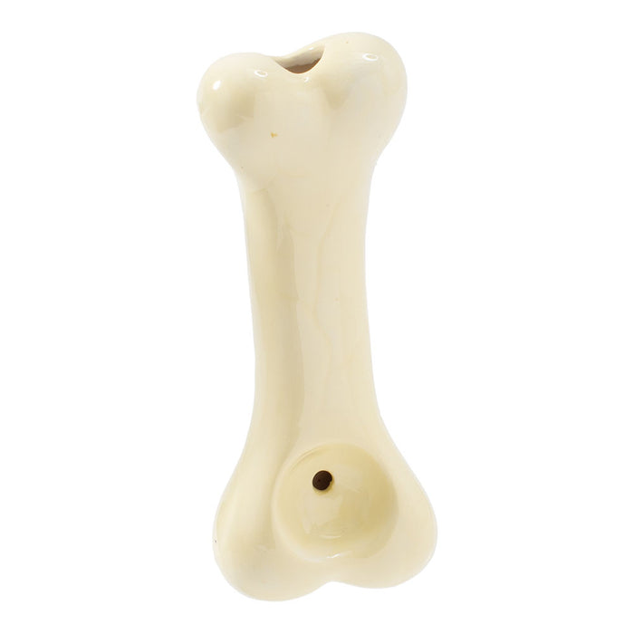 Ceramic Pipe Wacky Bowlz Dog Bone 3.75" - Wacky Bowlz