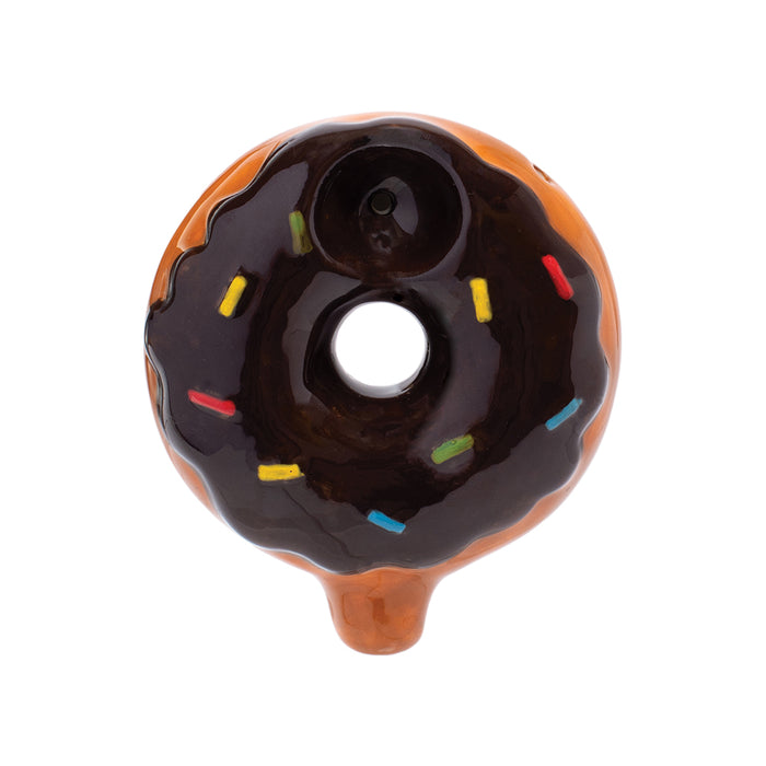 Ceramic Pipe Wacky Bowlz Donut 3.25" - Wacky Bowlz