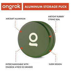 Storage Puck Ongrok Aluminum 2.5" - Ongrok