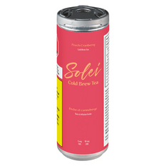 Edibles Non-Solids - MB - Solei Peach Cranberry Cold Brewed Tea - Format: - Solei