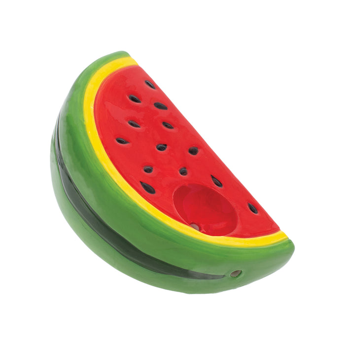 Ceramic Pipe Wacky Bowlz Watermelon 4.5" - Wacky Bowlz