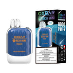 *EXCISED* RTL -  Oxbar Rocky Vapor G8000 Blue Raspberry - Oxbar