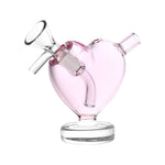 Glass Bubbler Pulsar From The Heart Glass Mini Bubbler 3" - Unbranded