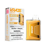 *EXCISED* RTL - Kraze Disposable Vape HD 2.0 Rechargable 650mAh Cantaloupe Ice 15ml - Kraze