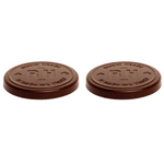 Edibles Solids - MB - Rosin Heads Hash Rosin Coin 40% Origin THC Milk Chocolate - Format: - Rosin Heads
