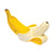 Ceramic Pipe Wacky Bowlz Peeled Banana 5.5" - Wacky Bowlz