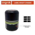 Glass Storage Jar Ongrok Child Resistant 80ml 3.5 gram Pack of 6 - Ongrok