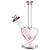 Glass Bong The Heart Grows Fonder Glass Water Pipe 9.25" - Unbranded